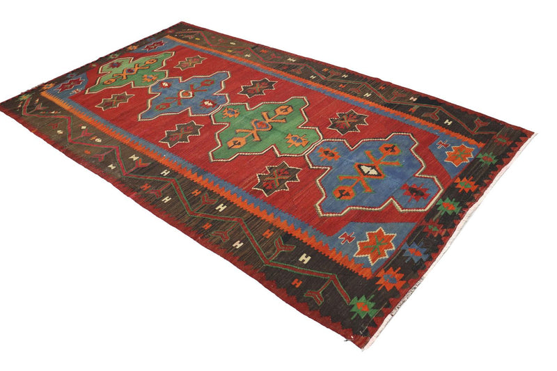Afghansk kilim Teppe 284x165cm
