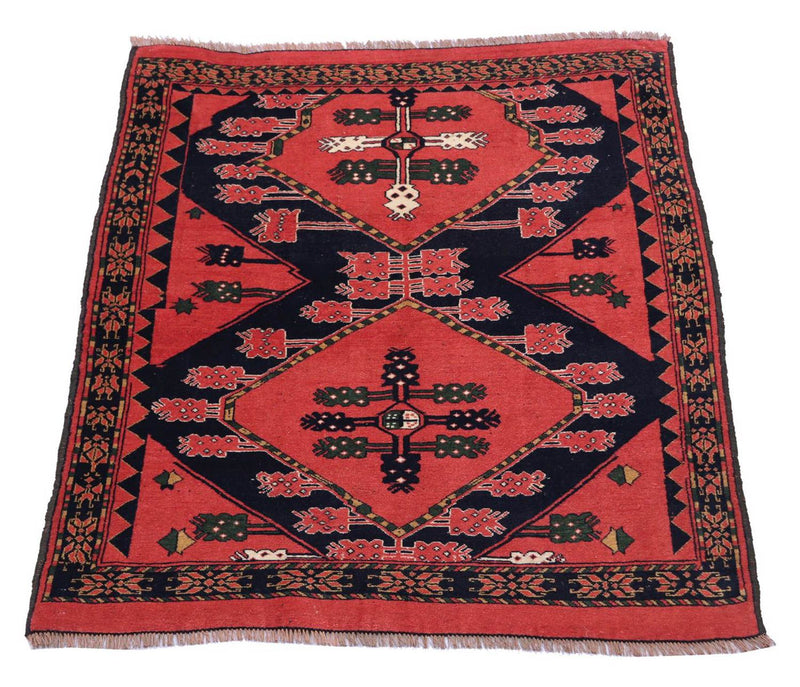 Afghansk teppe 154x126cm - Orientalsk teppe