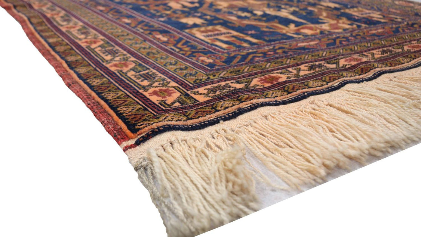 Afghansk teppe 136x95cm - Orientalsk teppe