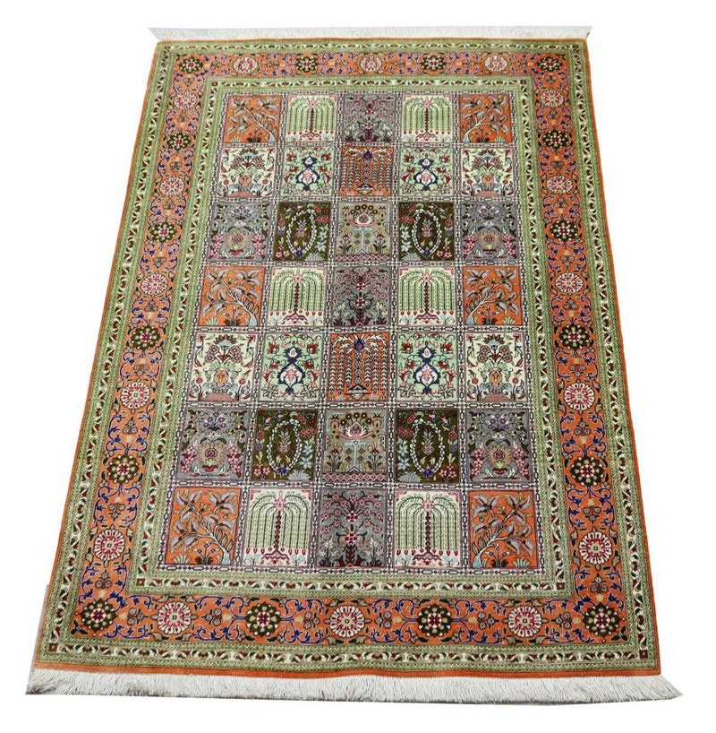 Qom silke Teppe 100x157cm - Persisk teppe