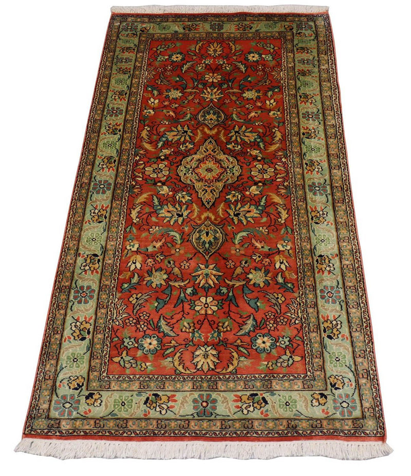 Kashmir silke Teppe 153x80cm - Orientalsk teppe