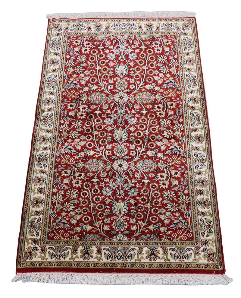 Kashmir silke Teppe 77x124cm - Orientalsk teppe