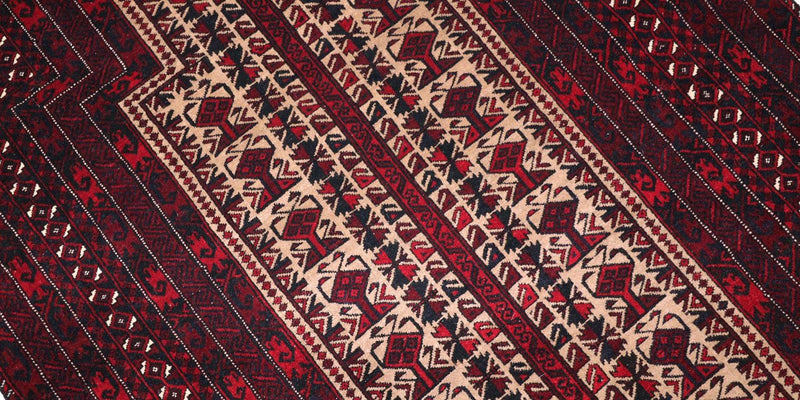 Afghansk teppe 150x95cm - Orientalsk teppe