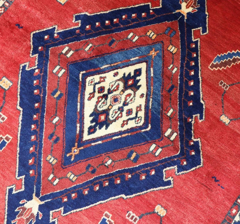 Afshar Sirjan Teppe 212x154cm - Persisk teppe