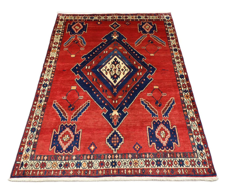 Afshar Sirjan Teppe 212x154cm - Persisk teppe