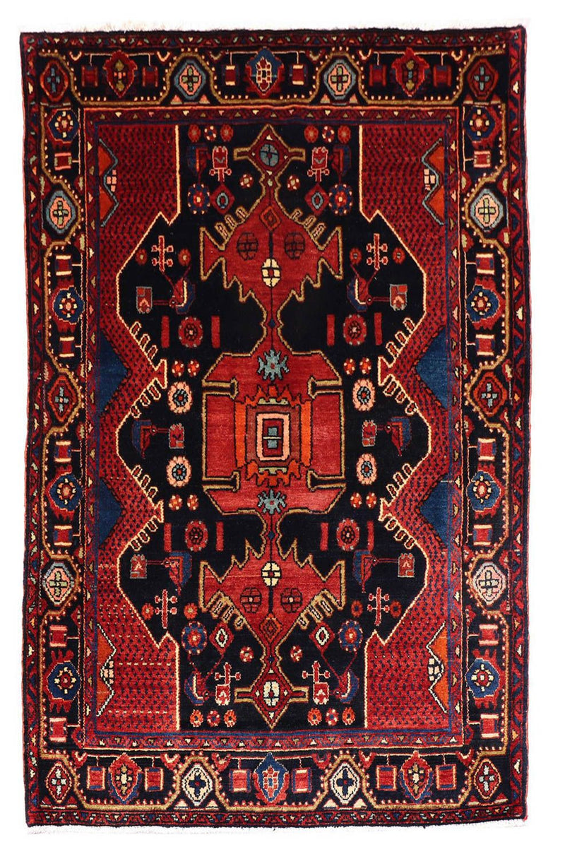 Afshar Sirjan Teppe 202x138cm - Persisk teppe