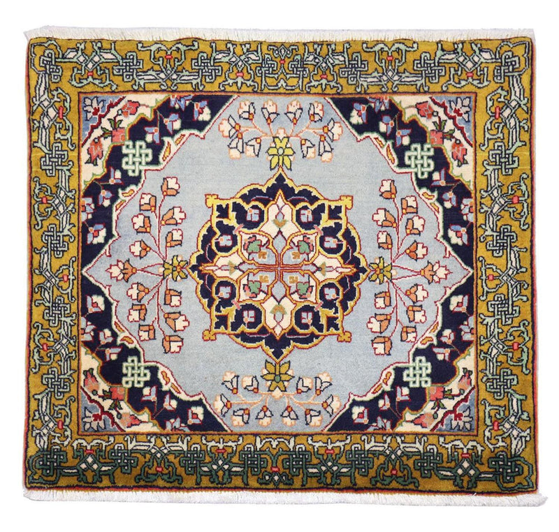 Qom Teppe 91x78cm - Persisk teppe