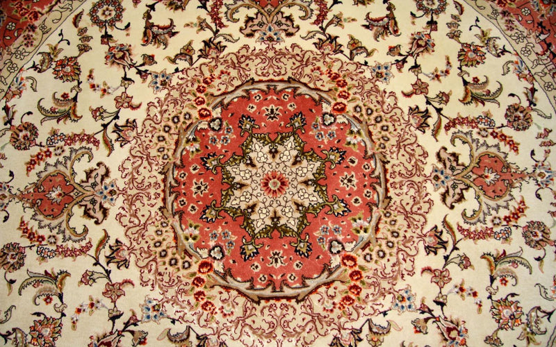 Tabriz - 50 Raj Teppe 230x230cm - Persisk teppe