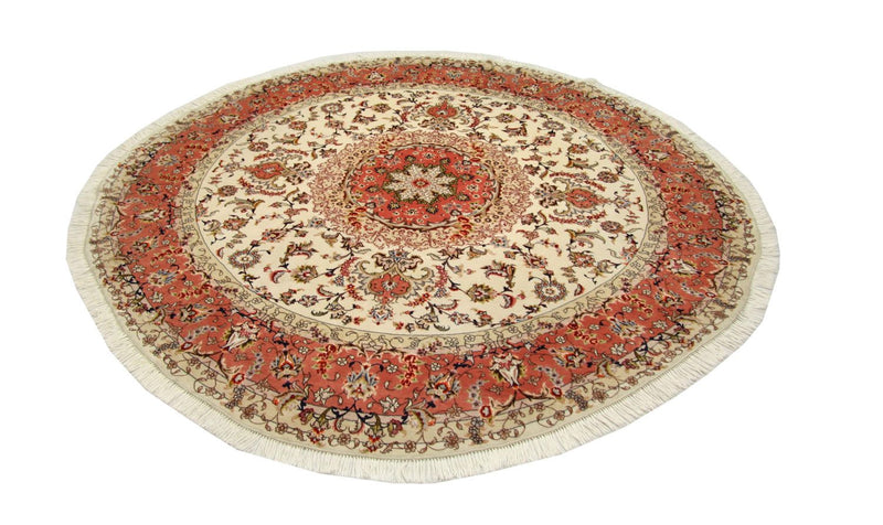 Tabriz - 50 Raj Teppe 230x230cm - Persisk teppe