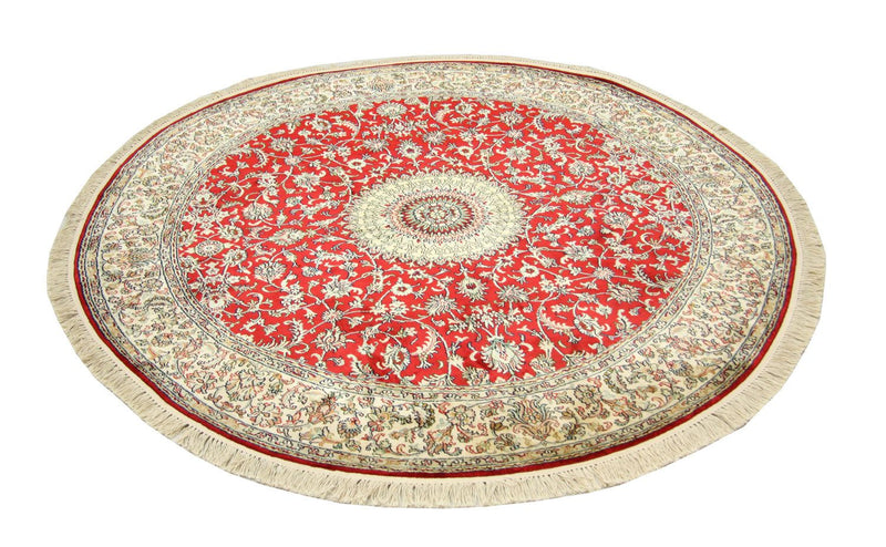Kashmir silke Teppe 183x183cm - Orientalsk teppe