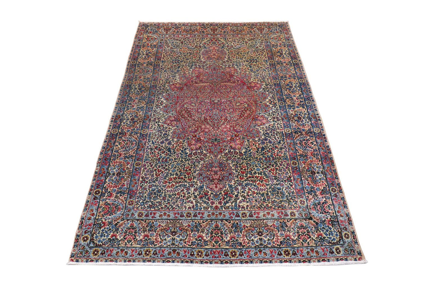 Kerman Teppe 223x143cm - Persisk teppe