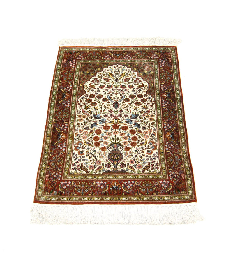 Hereke silke Teppe 128x80cm - Orientalsk teppe