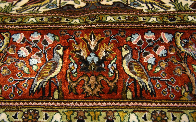 Hereke silke Teppe 128x80cm - Orientalsk teppe
