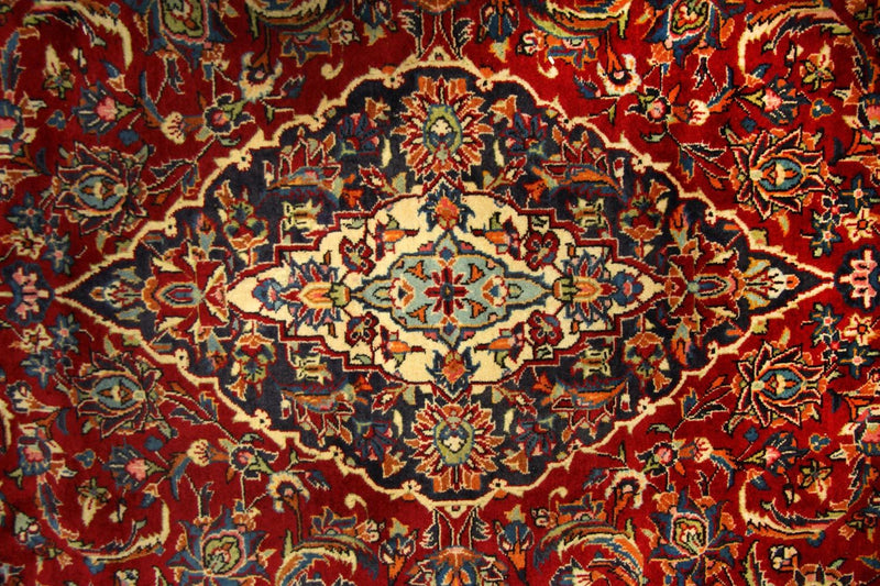 Kashan Teppe 313x198cm - Persisk teppe