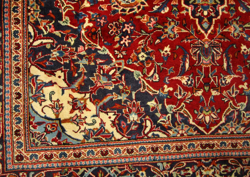 Kashan Teppe 313x198cm - Persisk teppe