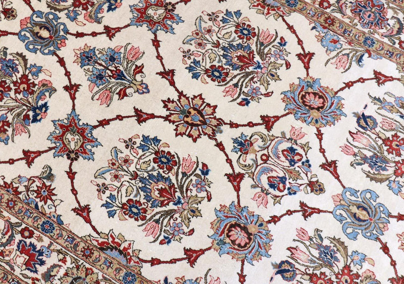 Qom Teppe 204x135cm - Persisk teppe