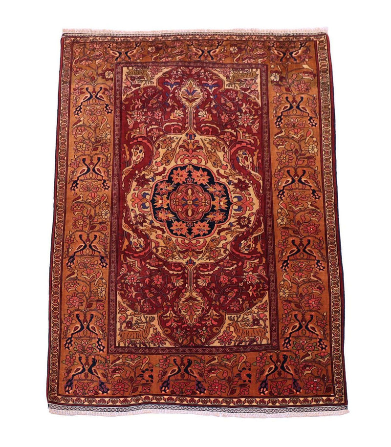 Afghansk silke Teppe 154x115cm - Orientalsk teppe