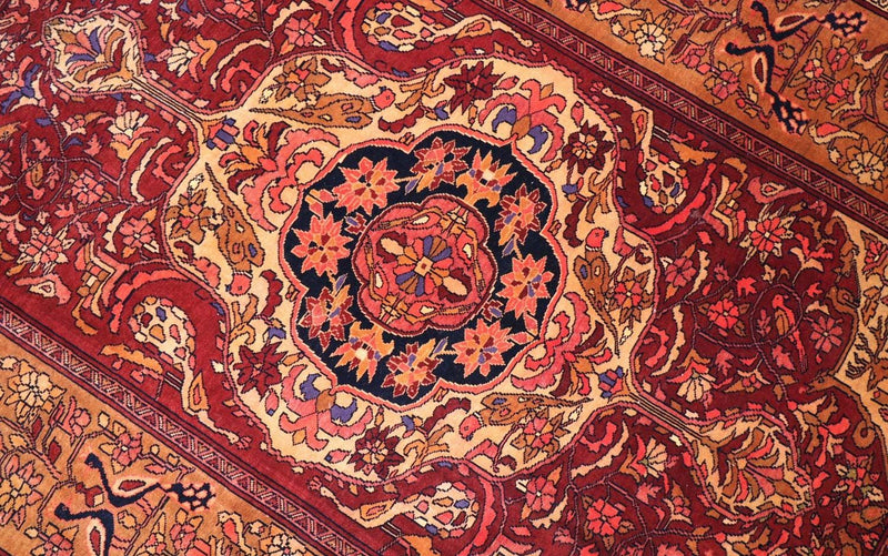 Afghansk silke Teppe 154x115cm - Orientalsk teppe