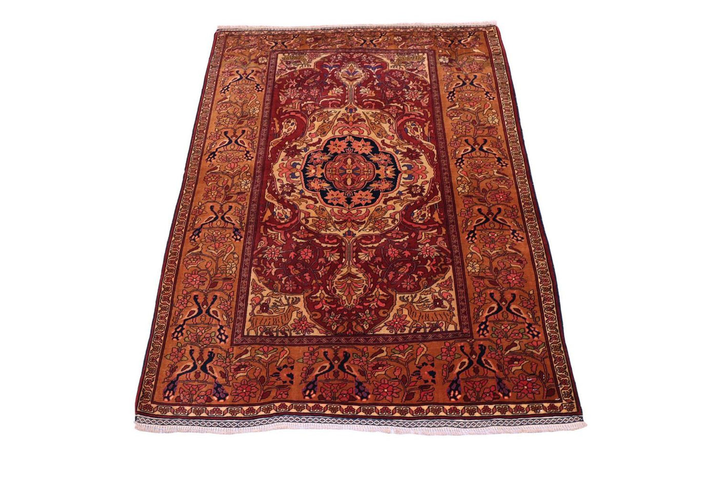 Afghansk silke Teppe 154x115cm - Orientalsk teppe