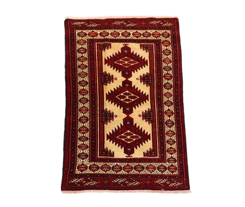 Afghansk teppe 127x89cm - Orientalsk teppe