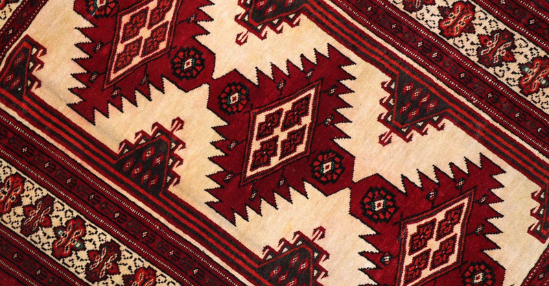 Afghansk teppe 127x89cm - Orientalsk teppe
