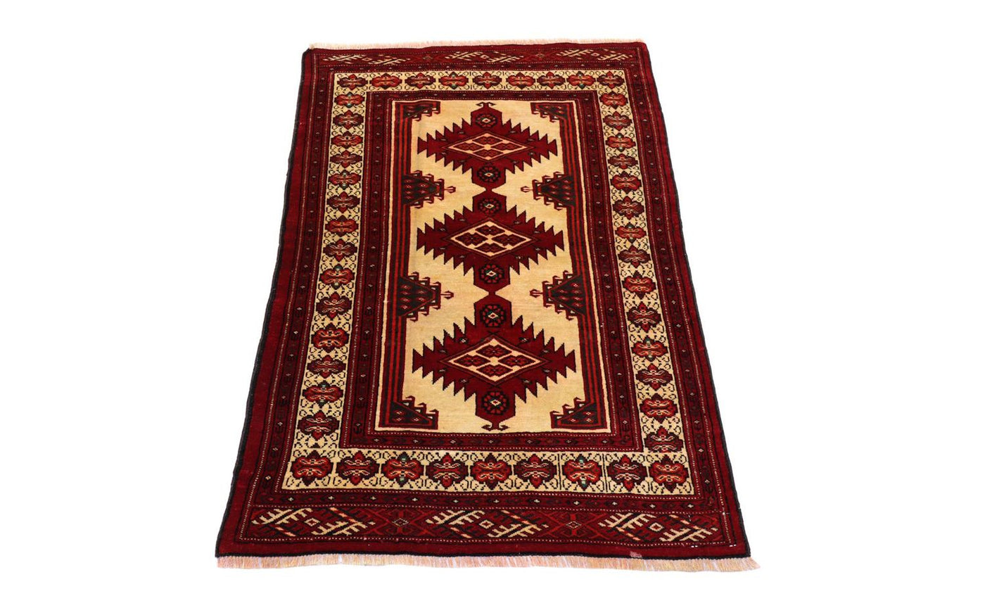 Afghansk teppe 127x89cm - Orientalsk teppe