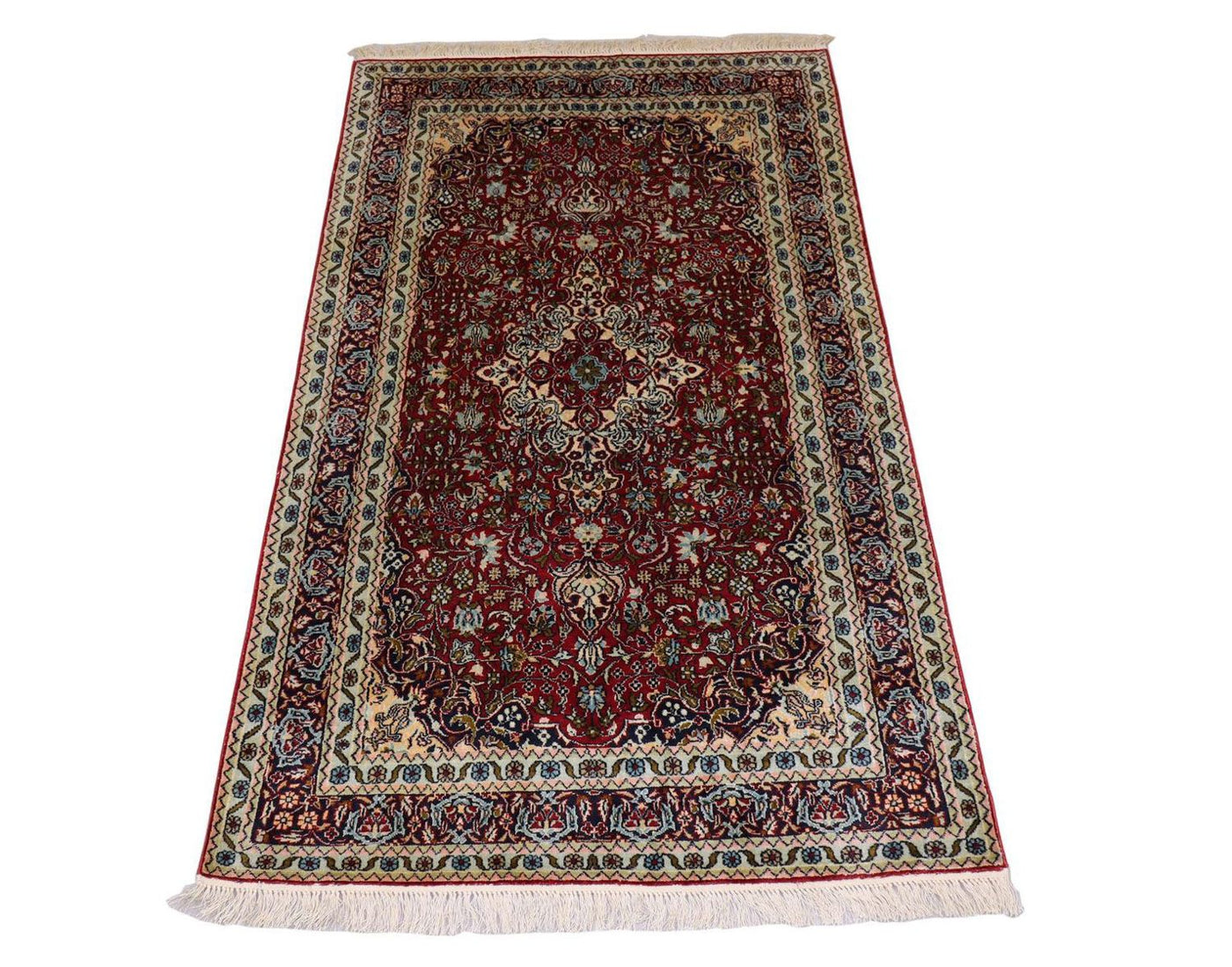 Kashmir silke Teppe 150x90cm - Orientalsk teppe