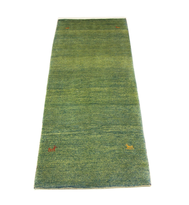 Persisk Gabbeh Teppe 84x233cm - Perserteppich Wollteppich