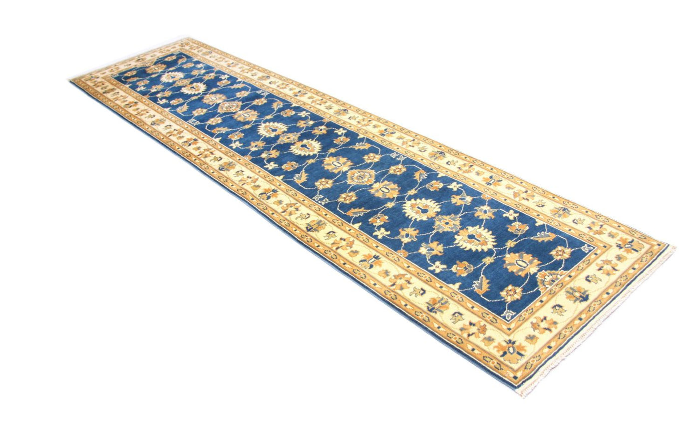 Løper Ziegler Teppe - 315 x 78 cm - blå