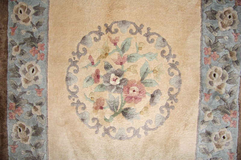 Kinesisk silke Teppe 337x70cm - Orientalsk teppe