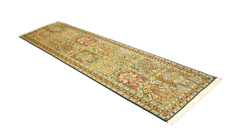Kashmir silke Teppe 298x82cm - Orientalsk teppe