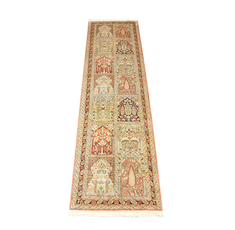 Kashmir silke Teppe 78x307cm - Orientalsk teppe