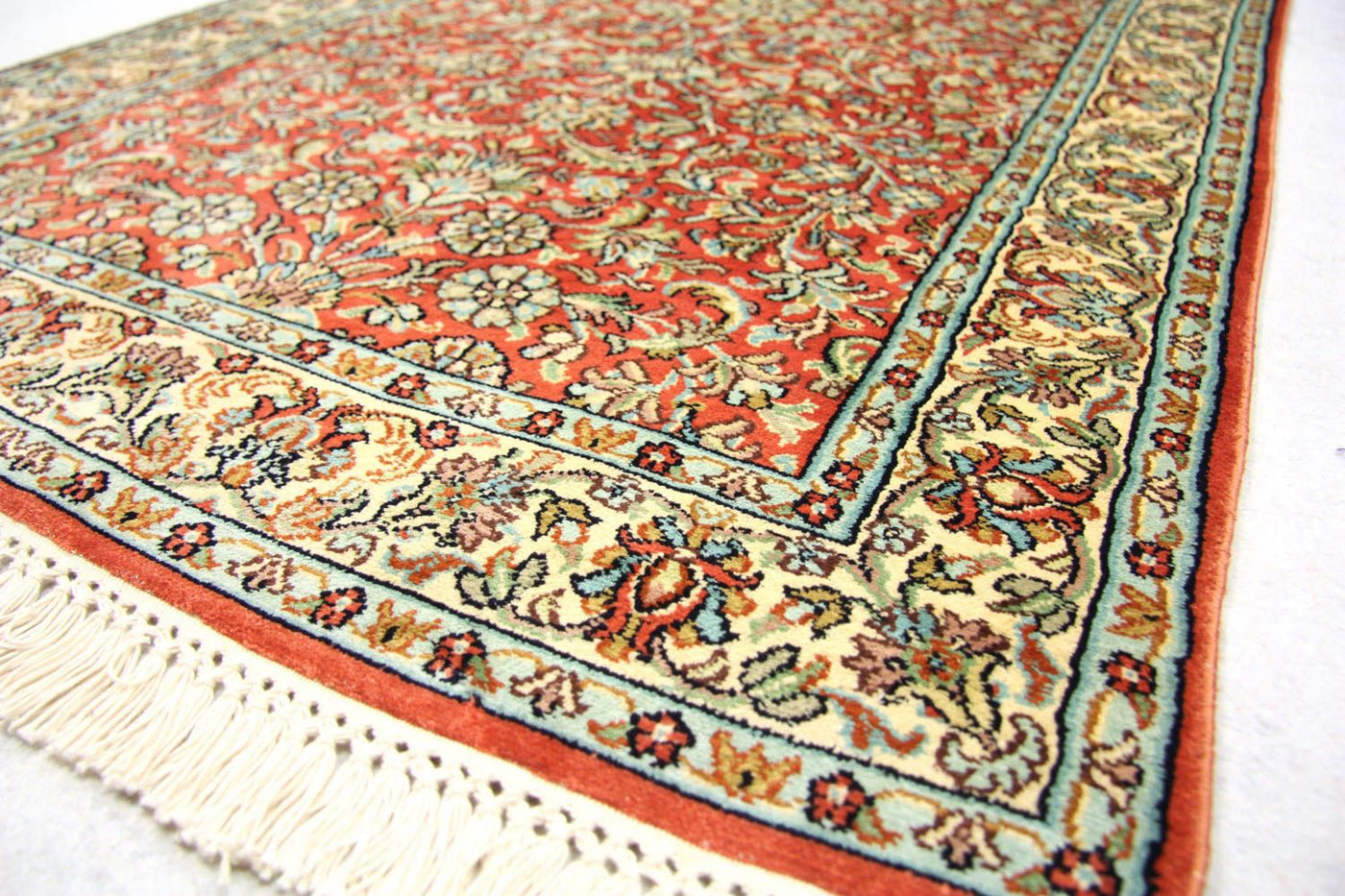 Kashmir silke Teppe 292x78cm - Orientalsk teppe