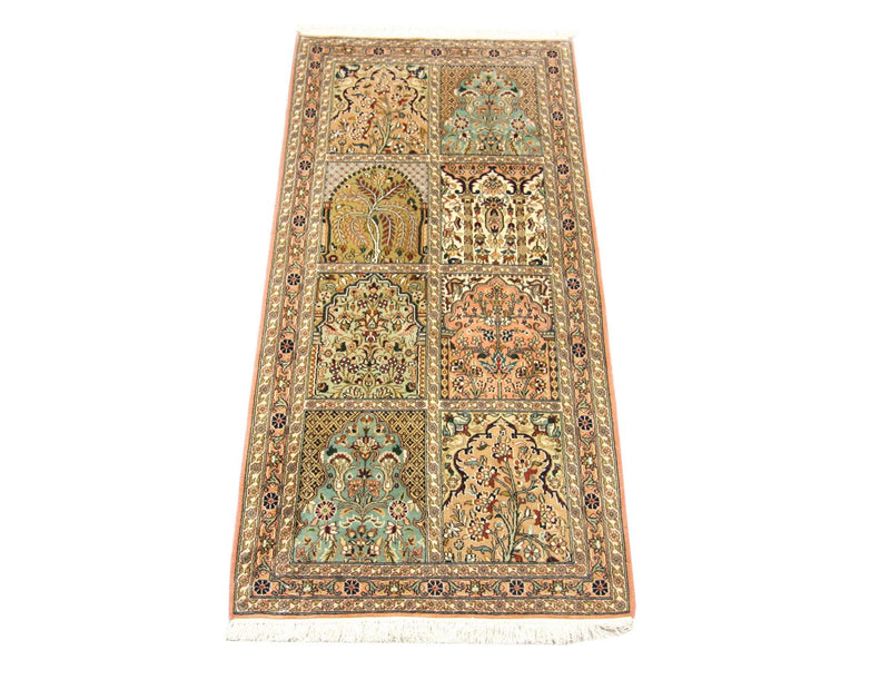 Kashmir silke Teppe 183x77cm - Orientalsk teppe