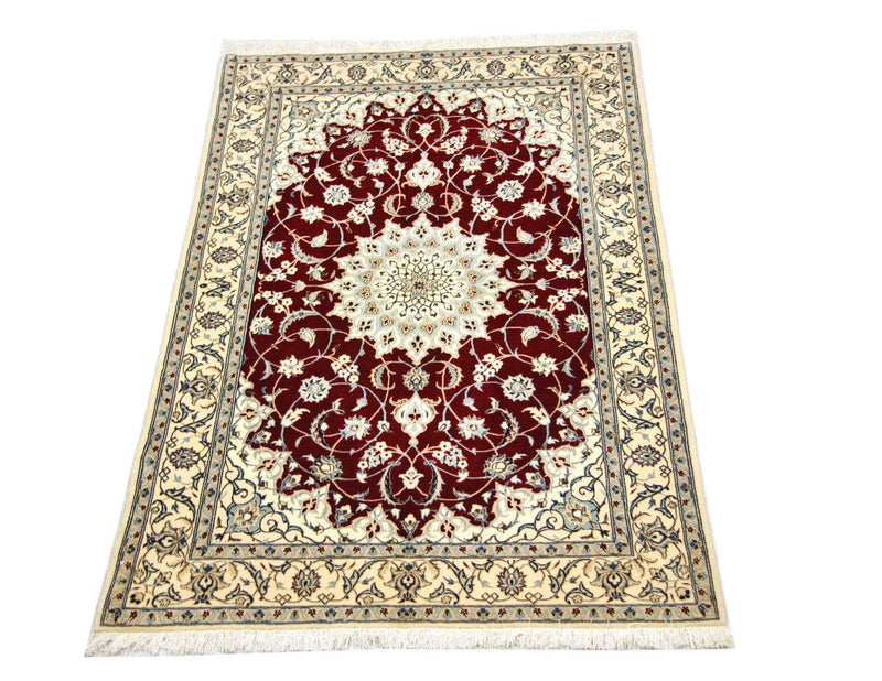 Persisk teppe - Nain - Premium - 192 x 125 cm - rød