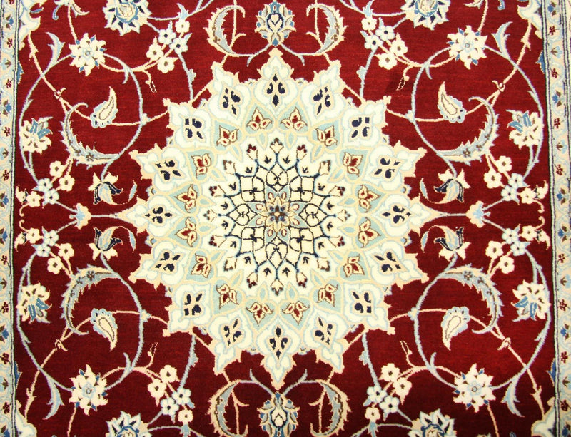 Persisk teppe - Nain - Premium - 192 x 125 cm - rød