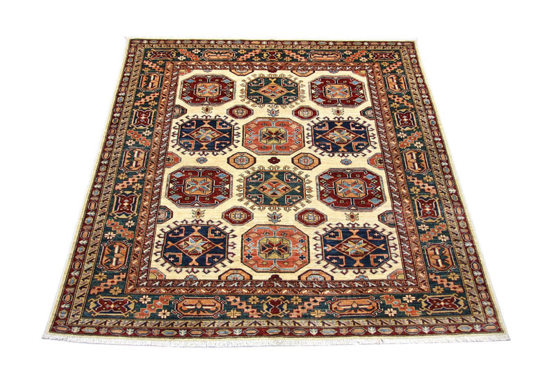 Kazak Teppe 202x193cm - Orientalsk teppe