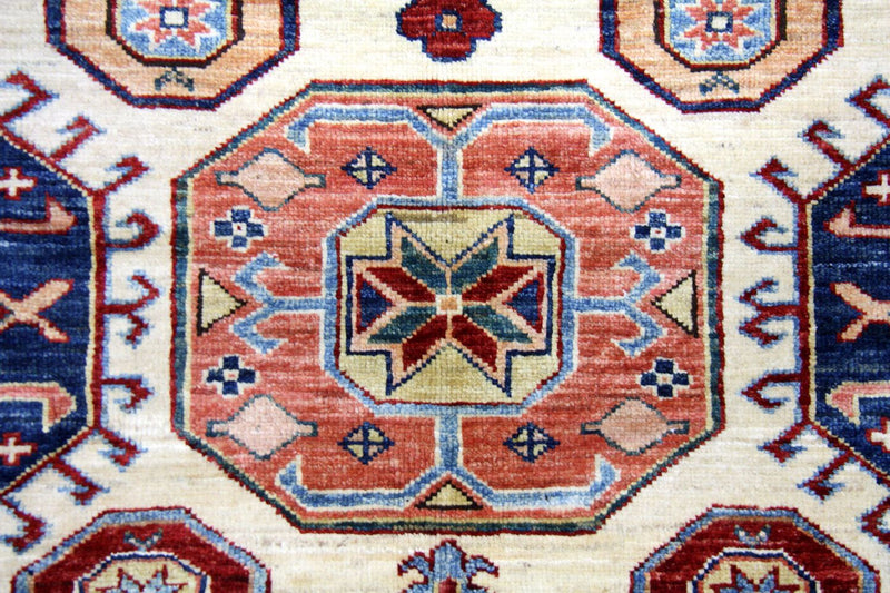 Kazak Teppe 202x193cm - Orientalsk teppe