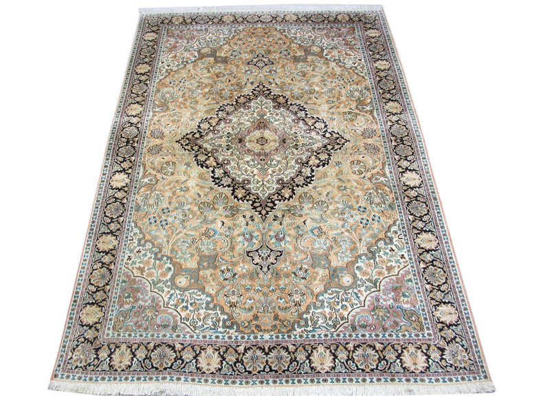 Kashmir silke Teppe 290x185cm - Orientalsk teppe
