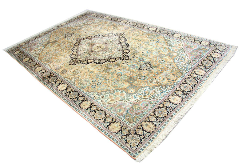 Kashmir silke Teppe 290x185cm - Orientalsk teppe