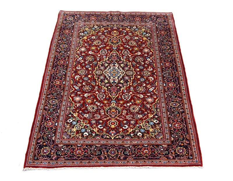 Kashan Teppe 205x141cm - Persisk teppe