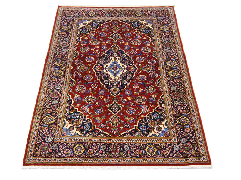 Kashan Teppe 204x138cm - Persisk teppe