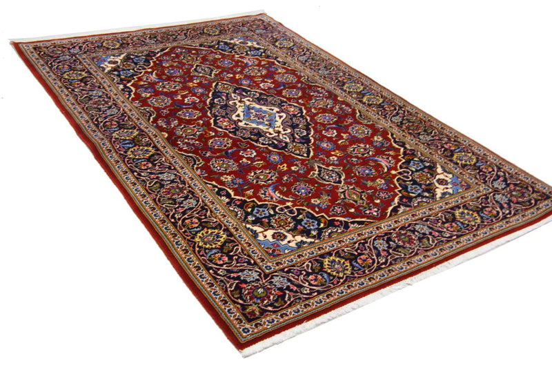 Kashan Teppe 204x138cm - Persisk teppe