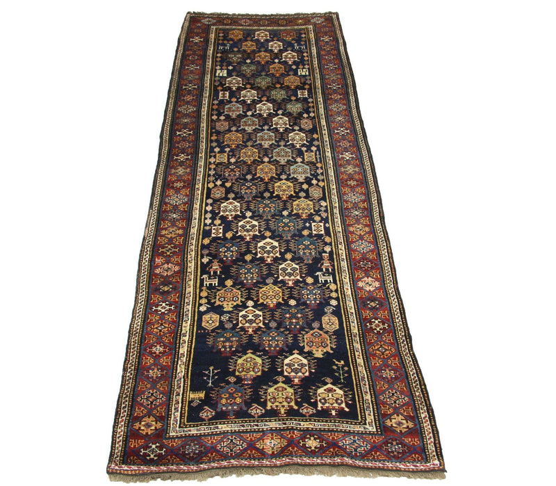 Qashqai Teppe 331x113cm - Persisk teppe