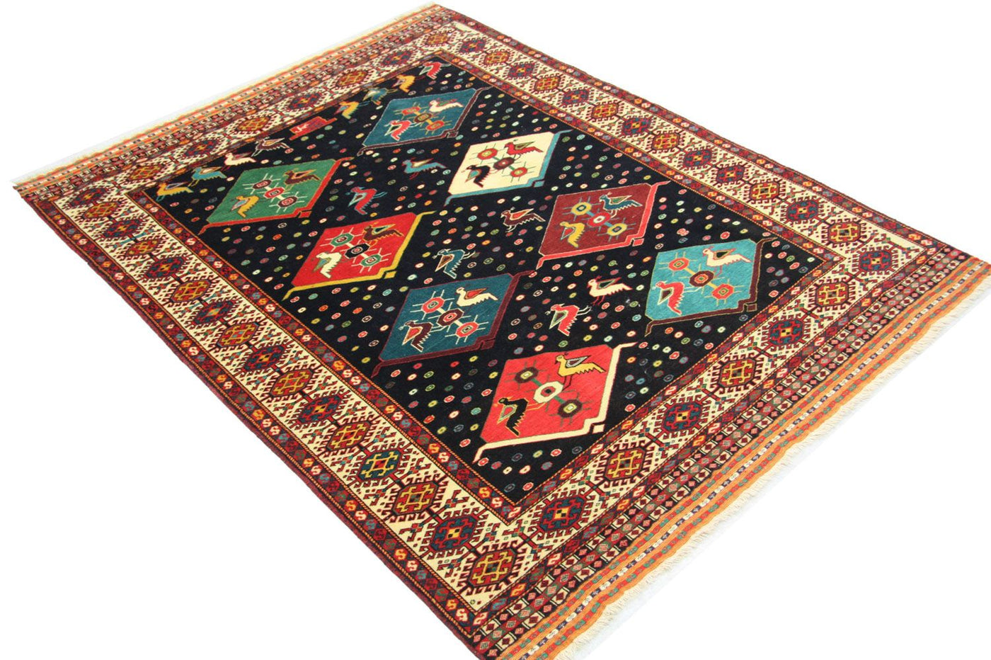 Turkaman teppe 158x132cm - Persisk teppe