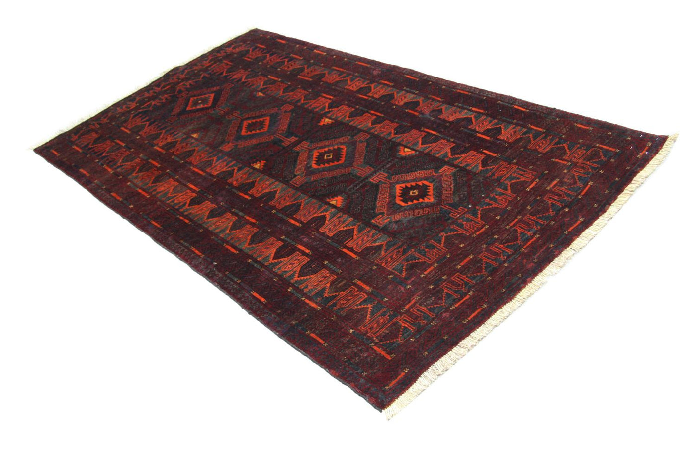 Afghansk teppe 208x123cm - Orientalsk teppe