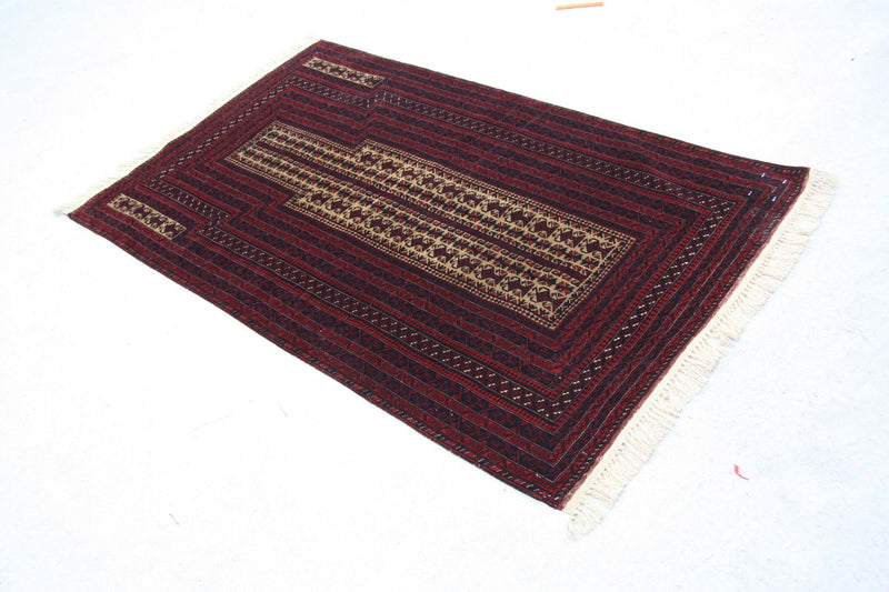 Afghansk teppe 142x90cm - Orientalsk teppe