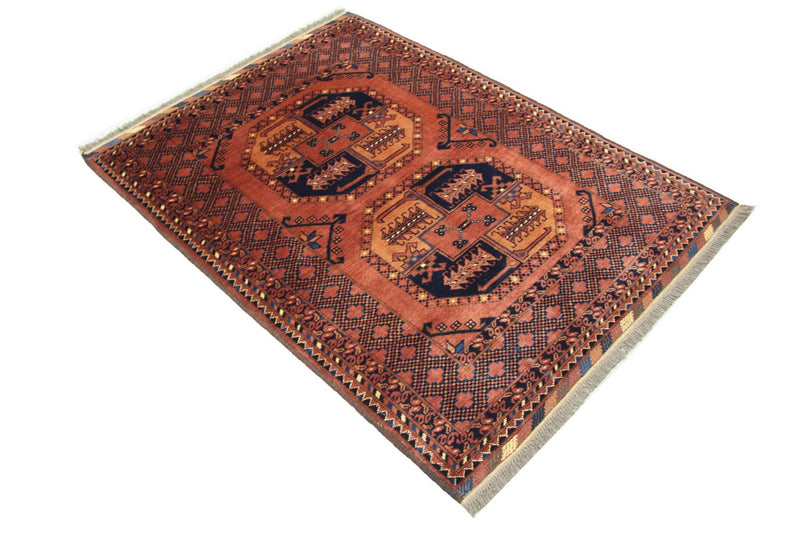 Afghansk teppe 142x104cm - Orientalsk teppe