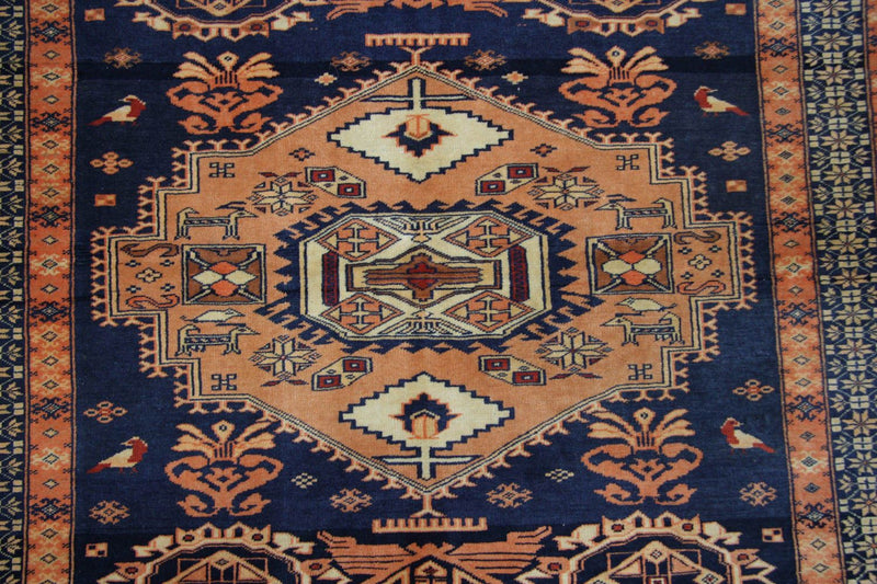 Afghansk teppe 107x129cm - Orientalsk teppe