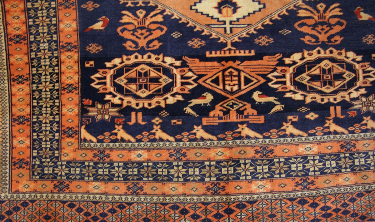 Afghansk teppe 107x129cm - Orientalsk teppe